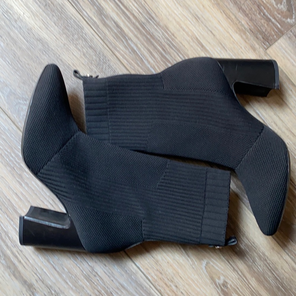 Aquatalia Black Stretch Boots (NWT)